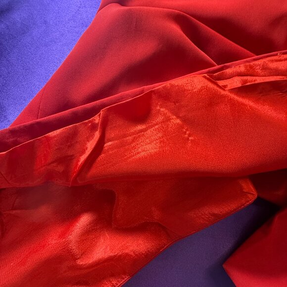 VTG 📌Ashley Ames 1990s Formal - Prom - Ball Richly Beaded Halter Neckline Gown - Picture 14 of 16